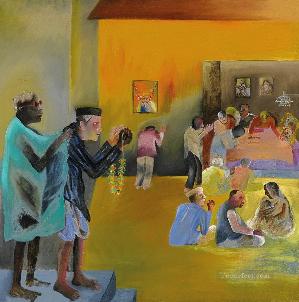 BK Living Room Indian Oil Paintings